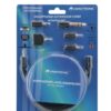 OMNITRONIC Headphone Extension 3m with Adapter Set