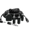OMNITRONIC Headphones Extension 5m with Adapter Set