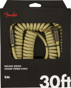 Fender Deluxe Series Coiled Tweed Cable 9m