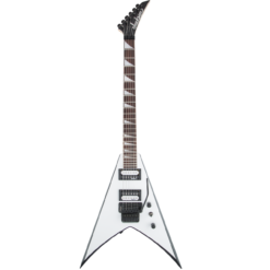 Jackson JS32 King V WHT W/BLK BVL