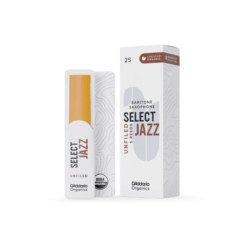 DAddario Woodwinds Organic Sel. Jazz Unfiled Baritone 2M mēlīte