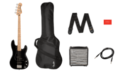 Squier Affinity P Bass MN PJ PACK BK