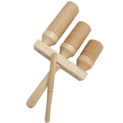 Kera Audio G5-3 Three-Row Agogo wood