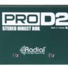 Radial Engineering Pro D2 Passive stereo Direct Box