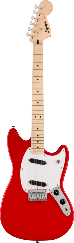 Squier Sonic Mustang MN Torino Red elektriskā ģitāra