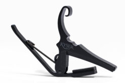 Kyser Quick-Change Low-Tension ģitāras kapodasters, melns