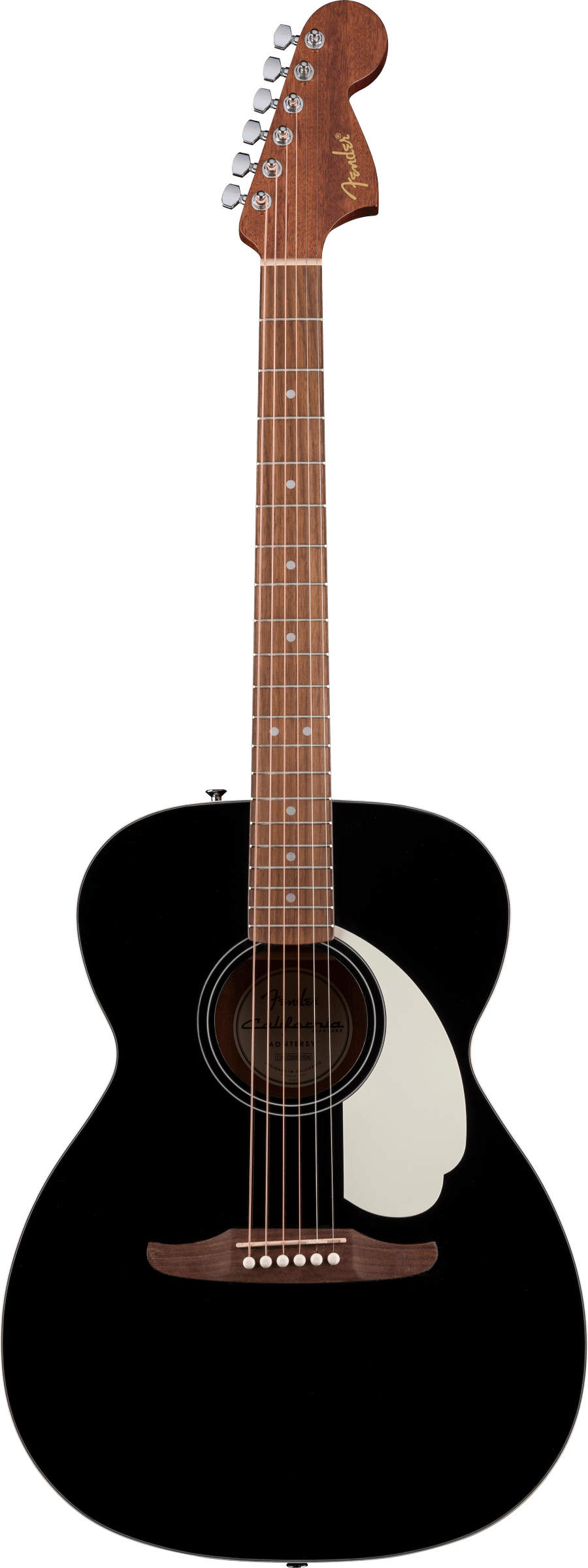 Fender CA STD MONTEREY IPG BLK akustiskā ģitāra Fender CA STD MONTEREY IPG BLK akustiskā ģitāra
