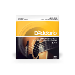 Daddario EJ14 akustiskās ģitāras stīgas