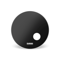 Evans BD22RONX EQ3 Onyx Bass Reso 22 bungu plastika