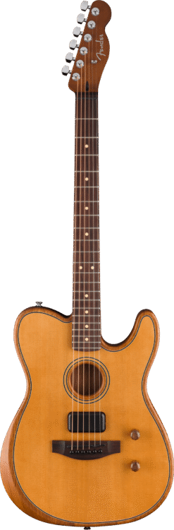 Fender Acoustasonic Standard Telecaster AGN elektroakustiskā ģitāra
