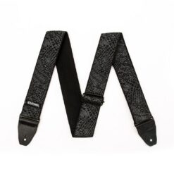 Dunlop Jacquard Serpentine Black siksna