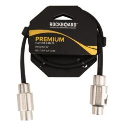 RockBoard Flat XLR Cable 60cm mikrofona vads