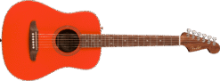 Fender CA STD Redondo MINI FRD akustiskā ģitāra ar somu