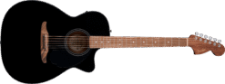 Fender CA STD Monterey CE BPG BLK akustiskā ģitāra