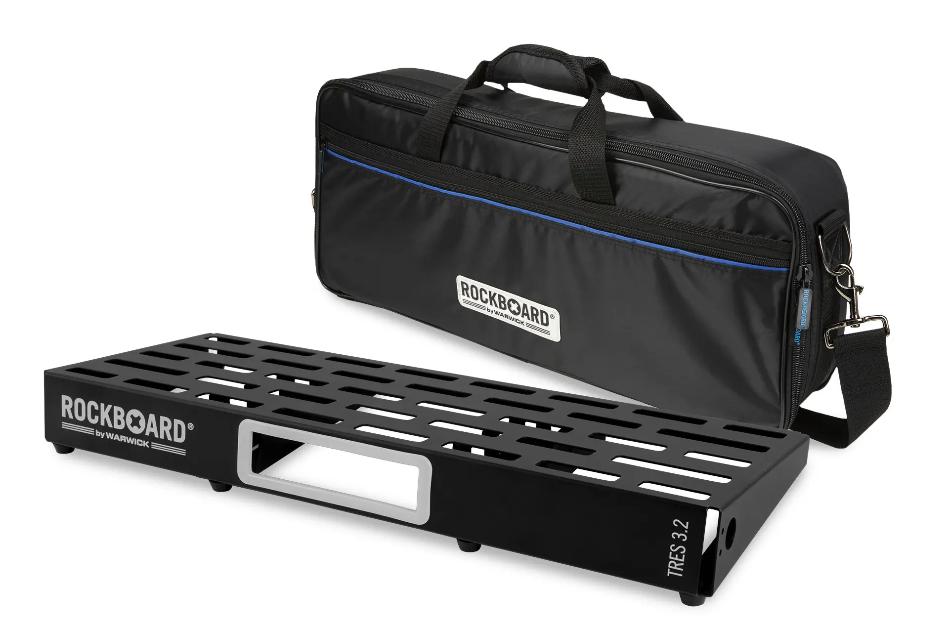 Rockboard TRES 3.2 Pedalboard ar somu Rockboard TRES 3.2 Pedalboard ar somu